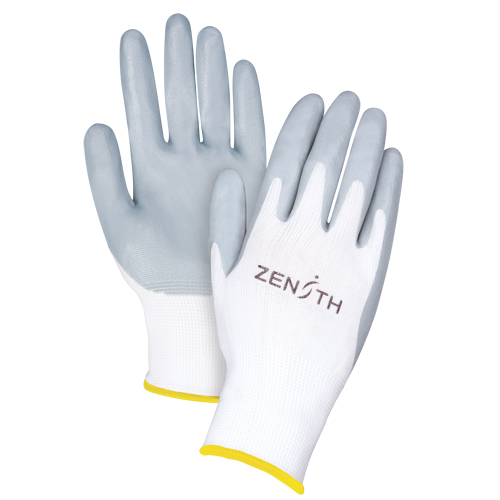 Gants l&eacute;gers enduits et respirants, 11/2T-Grand, R&ecirc;vetement Mousse de nitrile, Calibre 13, Enveloppe en Polyester Quali-T-Solutions