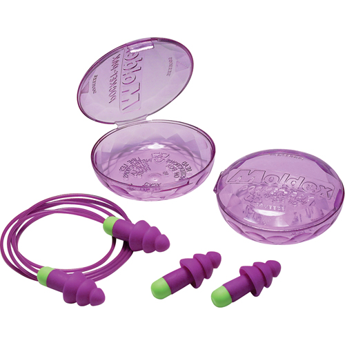 Rockets&reg; Reusable Earplugs, Corded, Bulk - Plastic Case, 27 dB NRR, One-Size Quali-T-Solutions