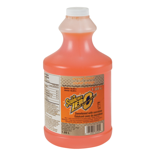 Sqwincher&reg; Boisson de r&eacute;hydratation ZERO, Concentr&eacute;, Orange Quali-T-Solutions