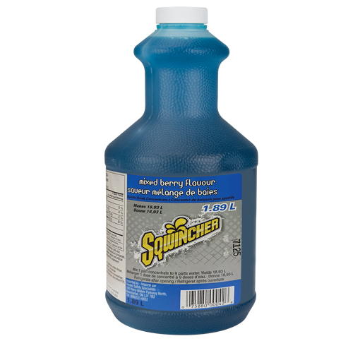 Sqwincher Boisson de r&eacute;hydratation, Concentr&eacute;, M&eacute;lange de baies Quali-T-Solutions