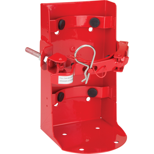 Support &agrave; monter sur v&eacute;hicule pour extincteurs de 5 lb Quali-T-Solutions