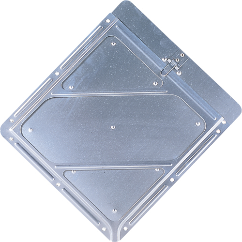 Porte-plaques, Aluminium Quali-T-Solutions