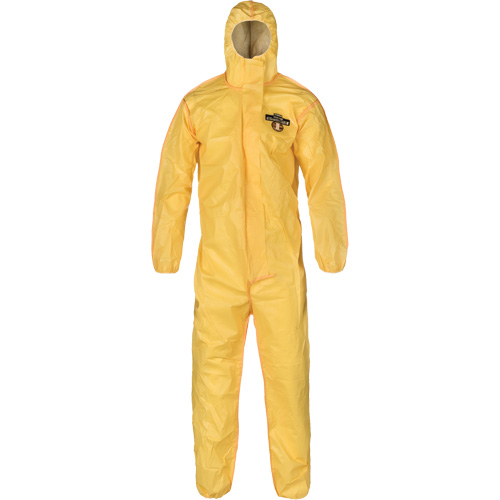 ChemMax 1 Coveralls, Small, Yellow Quali-T-Solutions