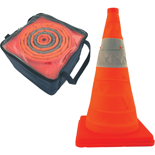 Balises repliables Pack & Pop, 18" h, Orange Quali-T-Solutions