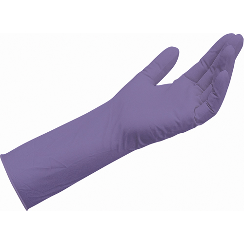 Gants en polym&egrave;re triple couche Trilites Clean Process, Moyen, Latex/N&eacute;opr&egrave;ne/Nitrile, 6 mils, Sans poudre, Mauve Quali-T-Solutions