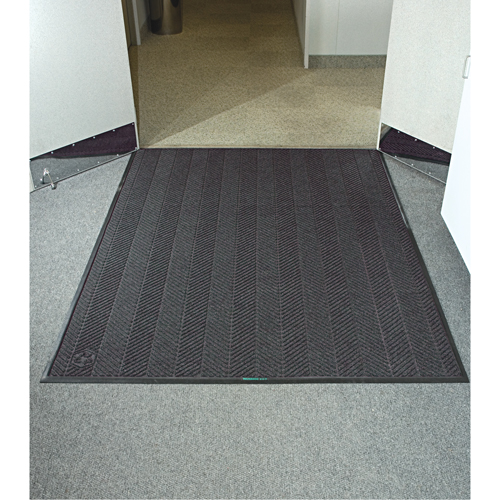 Tapis Waterhog Eco Elite, Essuie-pieds/grattoir, 3' x 20' x 3/8", Cendre grise Quali-T-Solutions