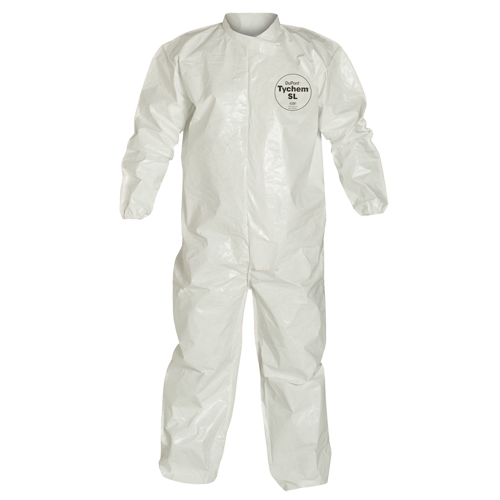Combinaisons Tychem 4000, Moyen, Blanc Quali-T-Solutions