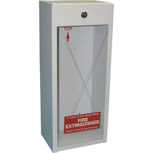 Surface-Mounted Fire Extinguisher Cabinets, 8.5" W x 20.5" H x 6" D Quali-T-Solutions