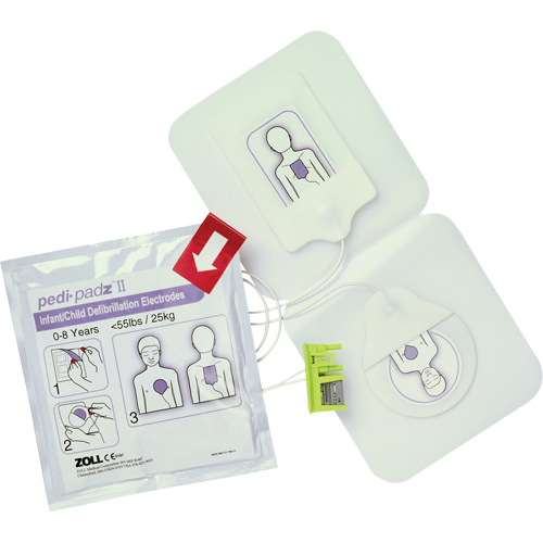Pedi-Padz&reg; II Electrodes, Zoll AED Plus&reg; For, Class 4 Quali-T-Solutions