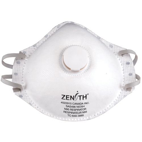Respirateur contre les particules, N95, Certifi&eacute; NIOSH, Moyen/grand Quali-T-Solutions
