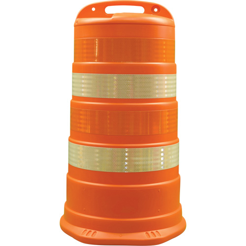 Barils pour canalisation du trafic Trailboss, Hauteur 41,27'', Orange Quali-T-Solutions