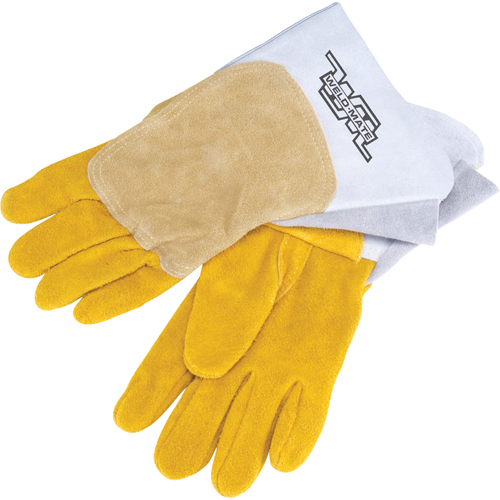 Gants de soudage pour pipelinier, Cuir de vache refendu, Taille T-Grand Quali-T-Solutions