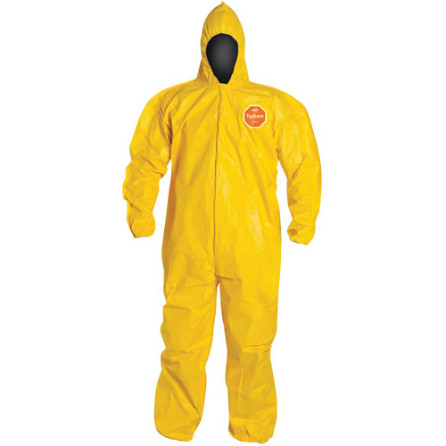Combinaison &agrave; capuchon, Tychem 2000, 3T-Grand, Jaune Quali-T-Solutions