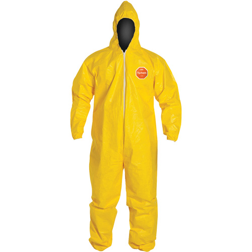 Tychem&reg; 2000 Coveralls, 2X-Large, Yellow Quali-T-Solutions