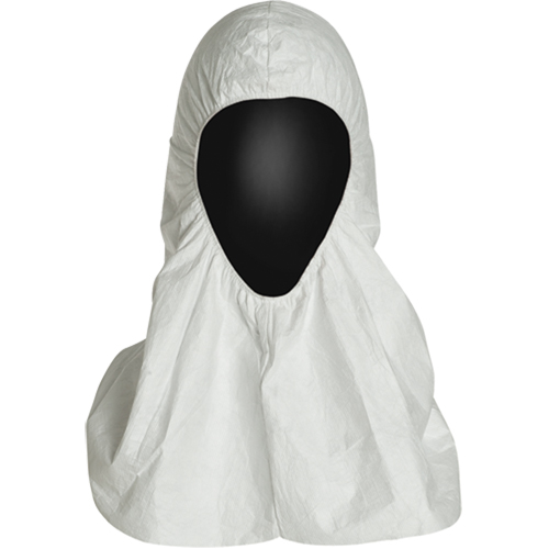 Cagoule &agrave; Enfiler, Tyvek 400, Blanc Quali-T-Solutions