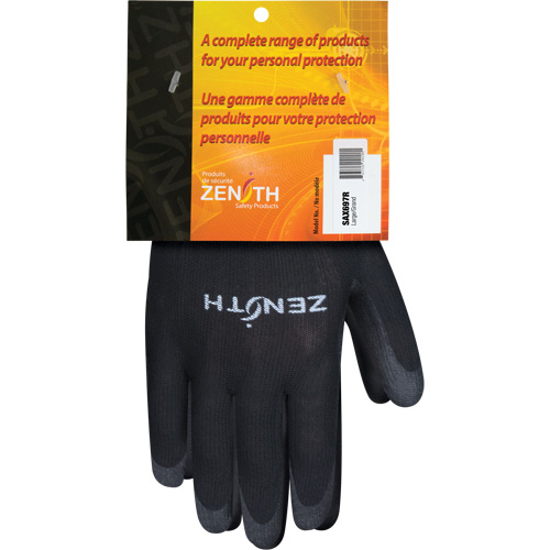 Gants enduits &agrave; dext&eacute;rit&eacute; ultime, 9/Grand, R&ecirc;vetement Polyur&eacute;thane, Calibre 13, Enveloppe en Polyester Quali-T-Solutions