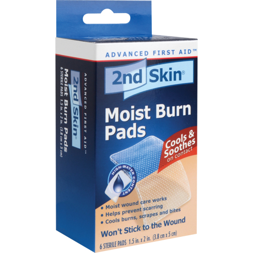 2nd Skin&reg; Moist Burn Pads, 1-1/2" x 2", Class 2 Quali-T-Solutions