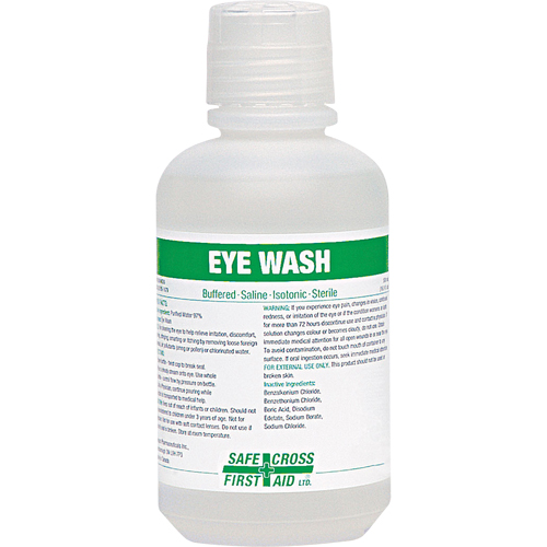 Eyewash Solution, Full Bottle, 500 ml Quali-T-Solutions