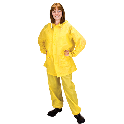RZ300 Rain Suit, PVC, Small, Yellow Quali-T-Solutions
