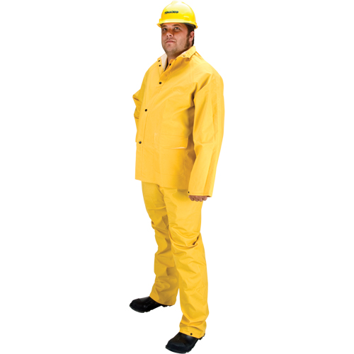 RZ600 Flame Resistant Rain Suit, Small, Yellow Quali-T-Solutions