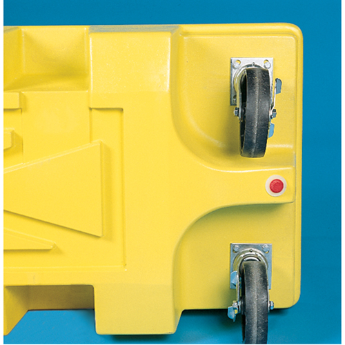 Chariots Poly-Spillcart, 66,5" lo x 29" la x 43,9" h, Cap. de d&eacute;versement 57 gal. US Quali-T-Solutions