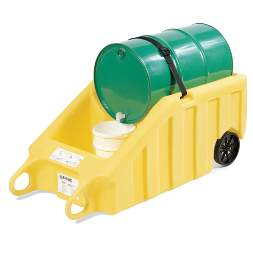 Poly-Dolly, 69" lo x 32,5" la x 26,5" h, Cap. de d&eacute;versement 70 gal. US Quali-T-Solutions