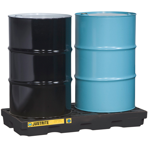 EcoPolyBlend Accumulation Centers, 24 US gal. Spill Capacity, 49" x 25" x 5.5" Quali-T-Solutions