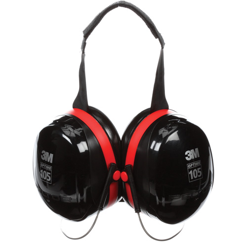 Peltor Optime 105 Series Earmuffs, Neckband, 29 NRR dB Quali-T-Solutions