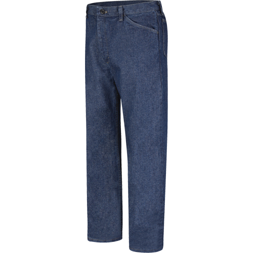 Pantalons en denim pr&eacute;lav&eacute;s de coupe classique EXCEL FR, Tour de taille 34, Entrejambe 37 Quali-T-Solutions