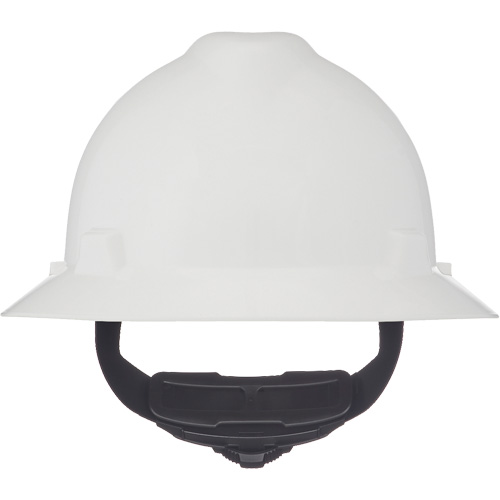 Casques de s&eacute;curit&eacute; &agrave; bordure compl&egrave;te V-Gard, R&eacute;pond aux normes CSA type 1, Suspension Rochet, Non ventil&eacute; Quali-T-Solutions
