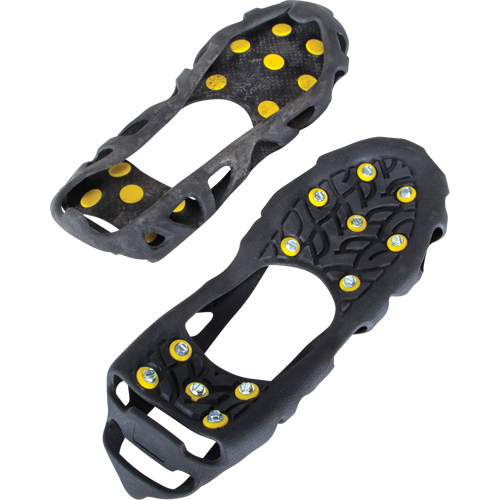 Heavy-Duty Anti-Slip Ice Cleats, Steel, Stud Traction, Medium Quali-T-Solutions