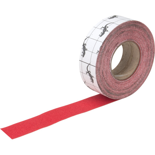 Ruban antid&eacute;rapant de premi&egrave;re qualit&eacute;, 2" x 60', Rouge Quali-T-Solutions
