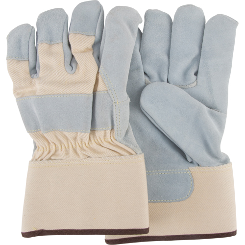 Gants en cuir r&eacute;sistants &agrave; la coupe, Taille Grand/9, Calibre 10, Enveloppe en PEHP, ASTM ANSI niveau A6/EN 388 niveau F Quali-T-Solutions