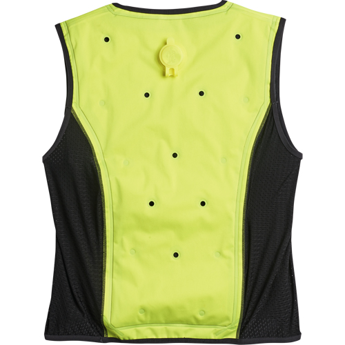 Vestes refroidissantes &agrave; &eacute;vaporation s&egrave;che Chill-Its 6685, Moyen, Jaune lime haute visibilit&eacute; Quali-T-Solutions