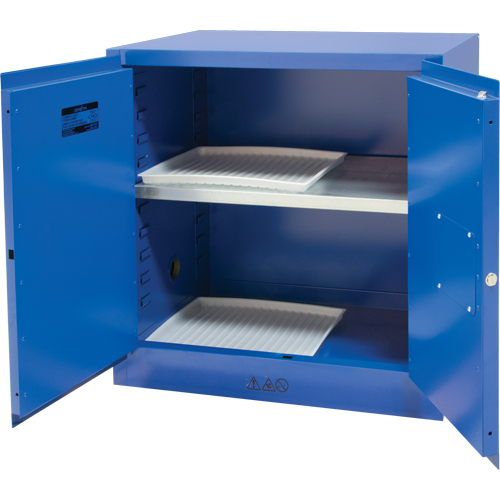 Armoire pour liquides corrosifs, 22 gal., 35" x 35" x 22" Quali-T-Solutions