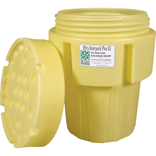 Baril Ultra-Overpacks, 65 gal., Stationnaire Quali-T-Solutions