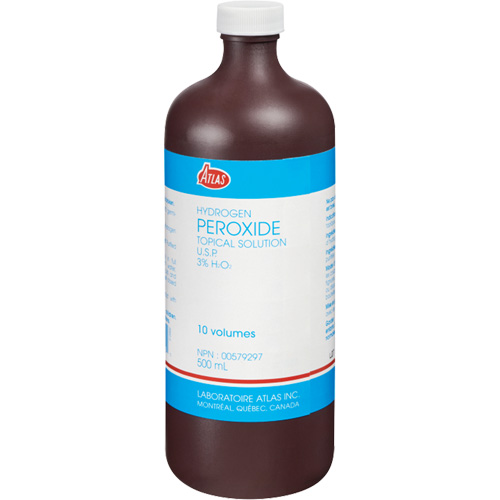Peroxyde d'hydrog&egrave;ne, Liquide, Antiseptique Quali-T-Solutions