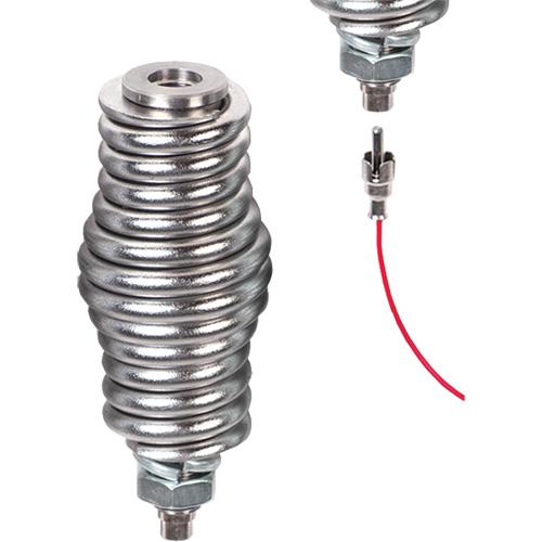 Support porte-drapeau Safety Whip, Fixation Ressort Quali-T-Solutions