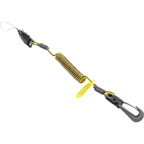 Coil Tool Tether, Coil, Clip/Loop Quali-T-Solutions