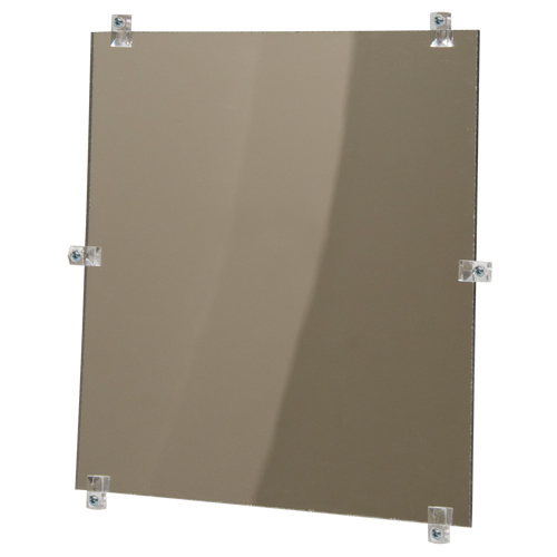 Flat Mirror, 18" H x 30" W, Unframed Quali-T-Solutions