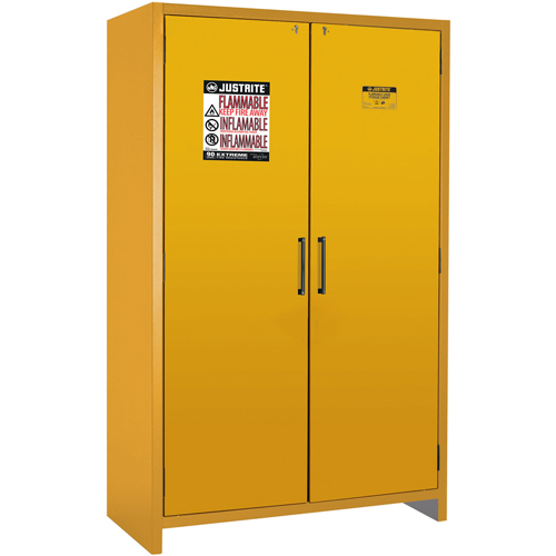 90-Minute EN Safety Storage Cabinet, 45 gal., 2 Door, 46.97" W x 76.89" H x 24.21" D Quali-T-Solutions