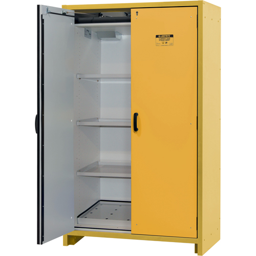 30-Minute EN Safety Storage Cabinet, 45 gal., 2 Door, 45.83" W x 76.65" H x 24.21" D Quali-T-Solutions