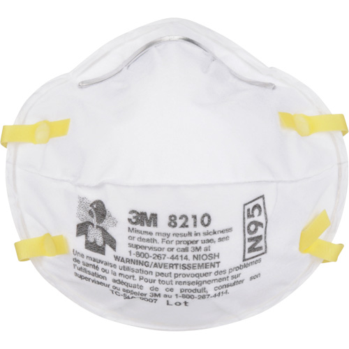 8210 Particulate Respirators, N95, NIOSH Certified Quali-T-Solutions