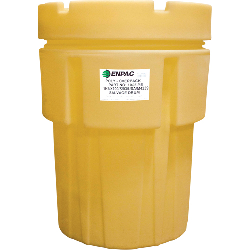 Barils de r&eacute;cup&eacute;ration Poly-Overpack 65, 65 gal. US, Stationnaire Quali-T-Solutions