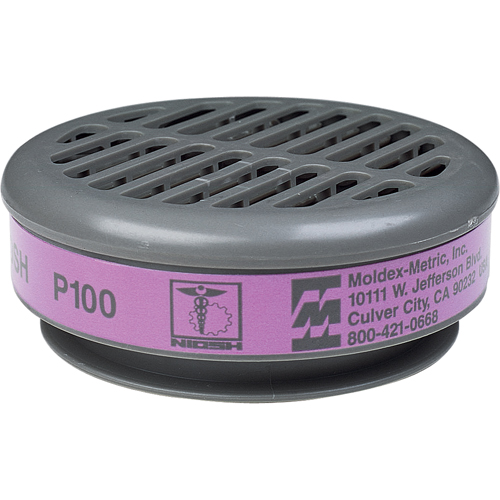Cartouches de rechange de la s&eacute;rie 8000, Cartouche gaz/vapeur, Filtre P100 Quali-T-Solutions