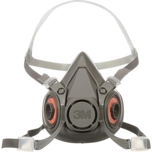 6000 Series Half Facepiece Reusable Respirator, Thermoplastic, Large Quali-T-Solutions