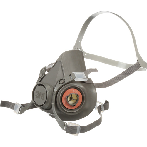 6000 Series Half Facepiece Reusable Respirator, Thermoplastic, Large Quali-T-Solutions