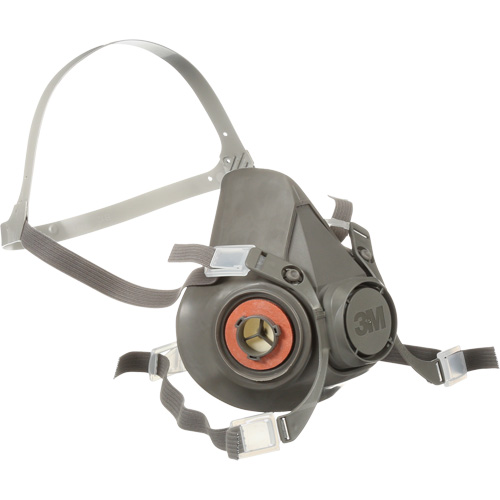 6000 Series Half Facepiece Reusable Respirator, Thermoplastic, Large Quali-T-Solutions