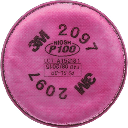 2000 Series Respirator Prefilters, Particulate Filter, Organic Vapour/P100 Quali-T-Solutions