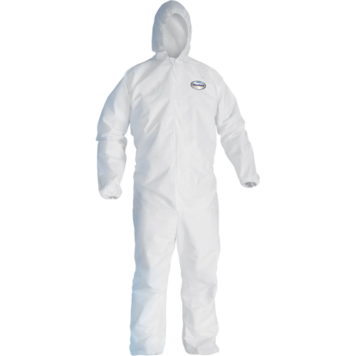 Kleenguard A20 Coveralls, Medium, White, SMS Quali-T-Solutions